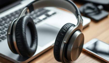 Foto Cuffie wireless ideali per musica, chiamate e sport. Suono di alta qualità e comfort