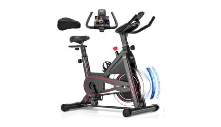 Cyclette DMASUN – Bicicletta statica con resistenza magnetica e display LCD