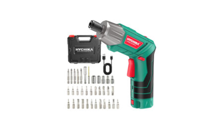Avvitatore elettrico HYCHIKA 3.6V con maletino accessori - Design compatto e luce LED