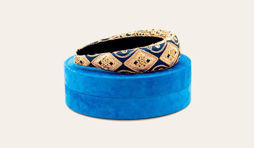 Cerchietto Blue